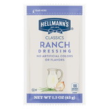 Hellmann'S Classics Ranch Salad Dressing 1.5 Ounce Portion Control Sachets - 102 Per Case