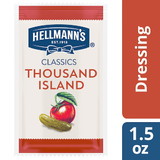 Hellmann's Classics Thousand Island Salad Dressing, 1.5 Ounces, 102 per case