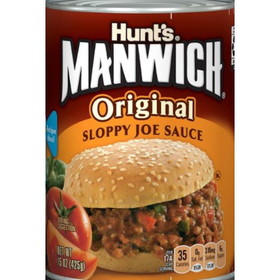 Manwich Manwich Sloppy Joe Sauce, 15 Ounces, 24 per case