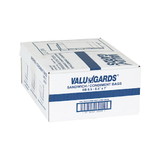 Valugards Embossed Sandwich Bag 200 Per Box - 10 Boxes Per Case