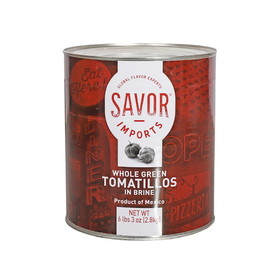 Savor Imports Tomatillos Whole Green, 10 Each, 6 per case