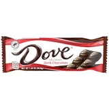 Dove Dark Chocolate Singles 1.44 Ounce Bar - 18 Per Pack - 12 Packs Per Case