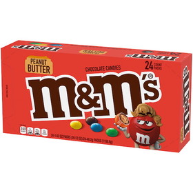 M&amp;M's Peanut Butter, 1.63 Ounces, 12 per case