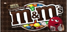 M&amp;M's Variety Pack 8 Peanut, 6 Milk Chocolate, And 4 Peanut Butter Mixed Singles, 180 Count, 1 per case