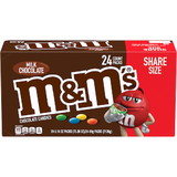 M&M's Milk Chocolate, 3.14 Ounces, 6 per case