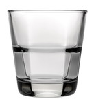 Anchor Hocking 9 Ounce Rocks Stackable Rim Tempered Glass, 24 Each, 1 per case