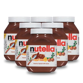 Nutella Hazelnut Spread Jar, 35.3 Ounce, 6 per case