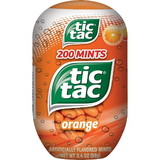 Tic Tac Candy Orange Bottle Pack, 3.4 Ounce, 12 per case