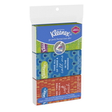 Kleenex Facial Tissue Pocket Pack 3 Pack, 30 Count, 36 per case