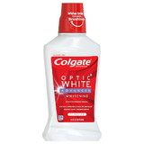 Colgate Optic White High Impact White Icy Fresh Mint Mouthwash 16 Fluid Ounce Bottle - 6 Per Case