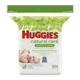 Huggies Natural Care Fragrance Free Baby Wipes Refill 184