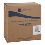 Hoffmaster 15 Inch X 17 Inch 2 Ply 1/8 Fold Paper Burgundy Dinner Napkin 125 Per Pack - 8 Per Case