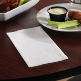 Hoffmaster 15 Inch X 17 Inch 2 Ply 1/8 Fold Paper White Dinner Napkin 125 Per Pack - 8 Per Case
