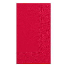 Hoffmaster 15 Inch X 17 Inch 2 Ply 1/8 Fold Paper Red Dinner Napkin, 125 Each, 8 per case