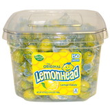 Lemonhead Candy Tubs, 0.27 Ounce, 4 per case