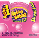 Hubba Bubba Gum Original Tape, 2 Ounces, 6 per box, 24 per case
