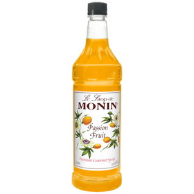 Monin Passion Fruit Syrup, 1 Liter, 4 per case