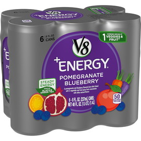 V8 Energy Pomegranate Blueberry, 48 Fluid Ounces, 4 per case