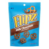 Flipz 12/5 Oz. Milk Chocolate Covered Pretzels In A Stand Up Pouch