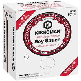 Kikkoman Soy Sauce, 4 Gallon, 1 per case