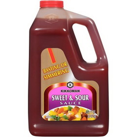 Kikkoman Sweet &amp; Sour Sauce, 0.5 Gallon, 6 per case