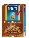 De Cecco No. 41 100% Whole Wheat Penne Rigate, 0.83 Pounds, 12 per case