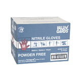 Valugards White Nitrile Powder Free Medium Glove 100 Per Box - 10 Boxes Per Case