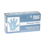 Valugards Nitrile White Powder Free Large Glove, 100 Each, 100 Per Pack, 10 Per Case