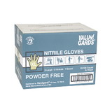 Valugards White Nitrile Powder Free Extra Large Glove 100 Per Box - 10 Boxes Per Case