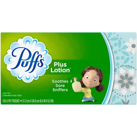 Puffs Plus Tissue 24-124 Count