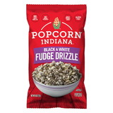 Popcorn Indiana Black And White Fudge Drizzle, 6 Ounce, 12 per case