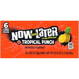 Now & Later Tropical Punch Chews, 0.93 Ounce, 12 per case