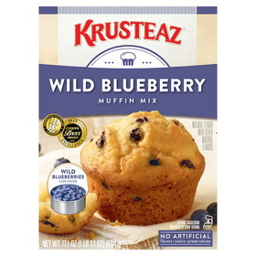 Krusteaz Muffin Wild Blueberry, 17.1 Ounces, 12 per case