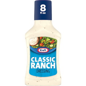 Kraft Classic Ranch Dressing, 8 Fluid Ounces, 9 per case