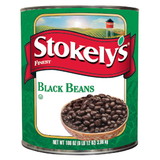 Stokely Stokely Finest Fancy Black Beans, 108 Ounces, 6 per case