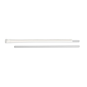 D &amp; W Fine Pack 10.25 Tall Jumbo Individually Wrapped Translucent Straw, 500 Each, 4 per case
