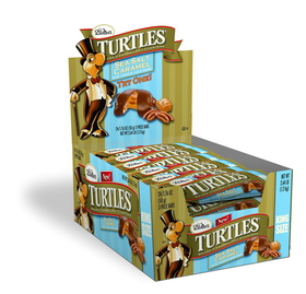 Turtles Candy Bar Sea Salt Caramel King Size, 1.76 Ounce, 24 per box, 6 per case