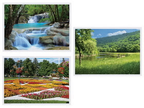 Placemat Paper Summer 10X14 3 Designs