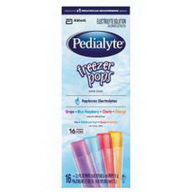 Pedialyte Assorted Freezer Pops 33.6 Fluid Ounces - 1 Per Pack - 4 Packs Per Case