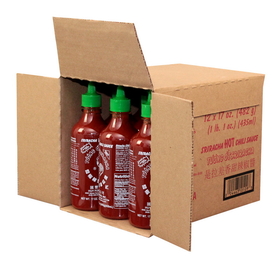 Huy Fong Sriracha Chili Sauce, 17 Ounces, 12 per case