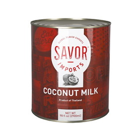 Savor Imports Milk Coconut, 10 Each, 6 per case