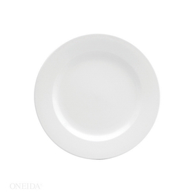 Buffalo Cream White Plate Rolled Edge 6 1/4 36-1 Each