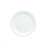 Oneida 7.25 Inch Buffalo Bright White Narrow Rim Plate, 36 Each, 1 per case