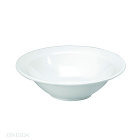Oneida 6.5 Inch 12 Ounce Buffalo Bright White Rolled Edge Grapefruit Bowl, 36 Each, 1 per case