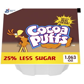 Cocoa Puffs Cereal Bowl Pack, 1.06 Ounce, 96 Per Case
