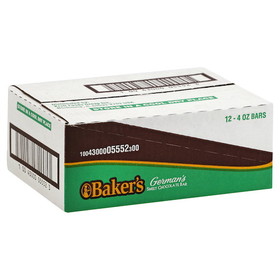 Baker's Baker Chocolate German, 4 Ounces, 12 per case