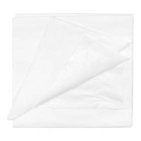Lapaco 54" By 108" 3 Ply White Table Covers, 25 Each, 1 per case