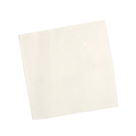 Lapaco 16 Inch By 16 Inch White Flat Napkins, 1000 Each, 100 per box, 10 per case