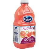 Ocean Spray 100% Ruby Red Grapefruit Juice 60 Fluid Ounce Bottles - 8 Per Case