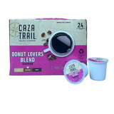 Caza Trail Coffee Original Donut Single Service Brewing Cup, 24 Each, 4 per case